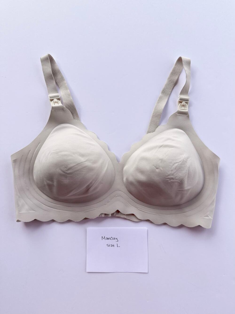Momcozy Seamless Nursing Bra Size L